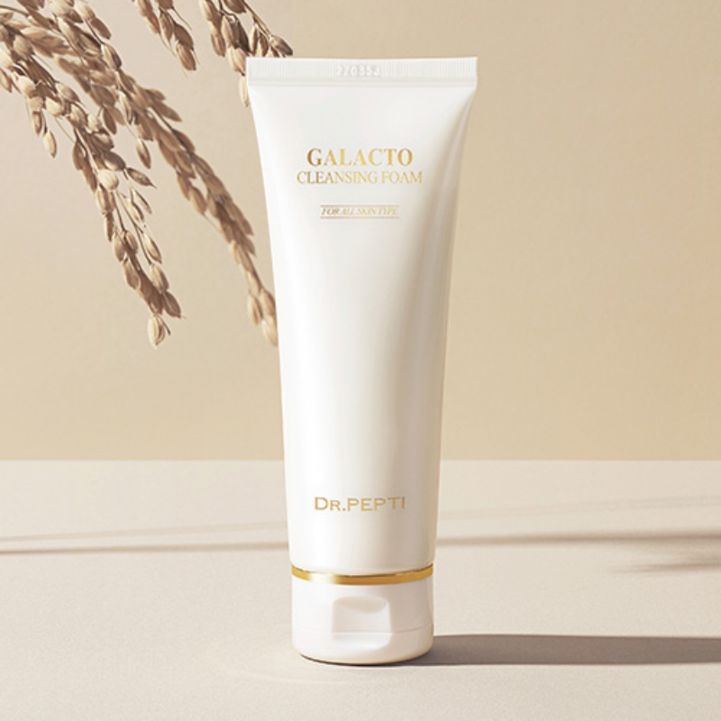 Sữa Rửa Mặt Dr.Pepti+ Tạo Bọt Làm Sạch Sâu Lỗ Chân Lông Galacto Cleansing Foam 110ml