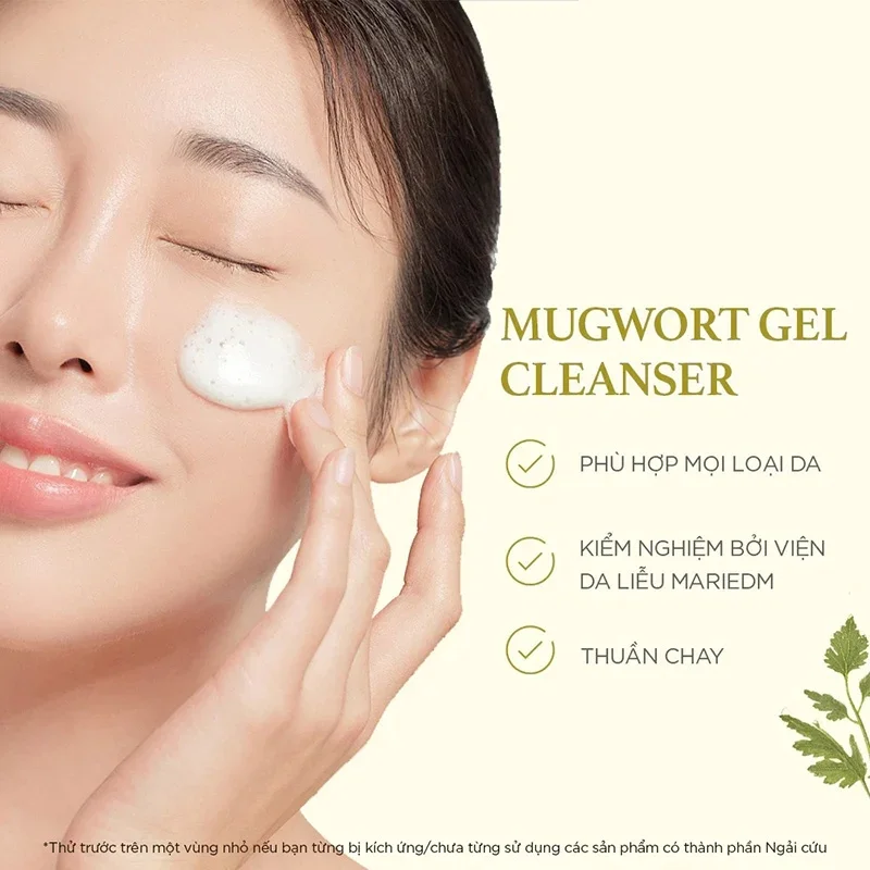 Gel Rửa Mặt I'm From Mugwort Gel Cleanser - hình 3