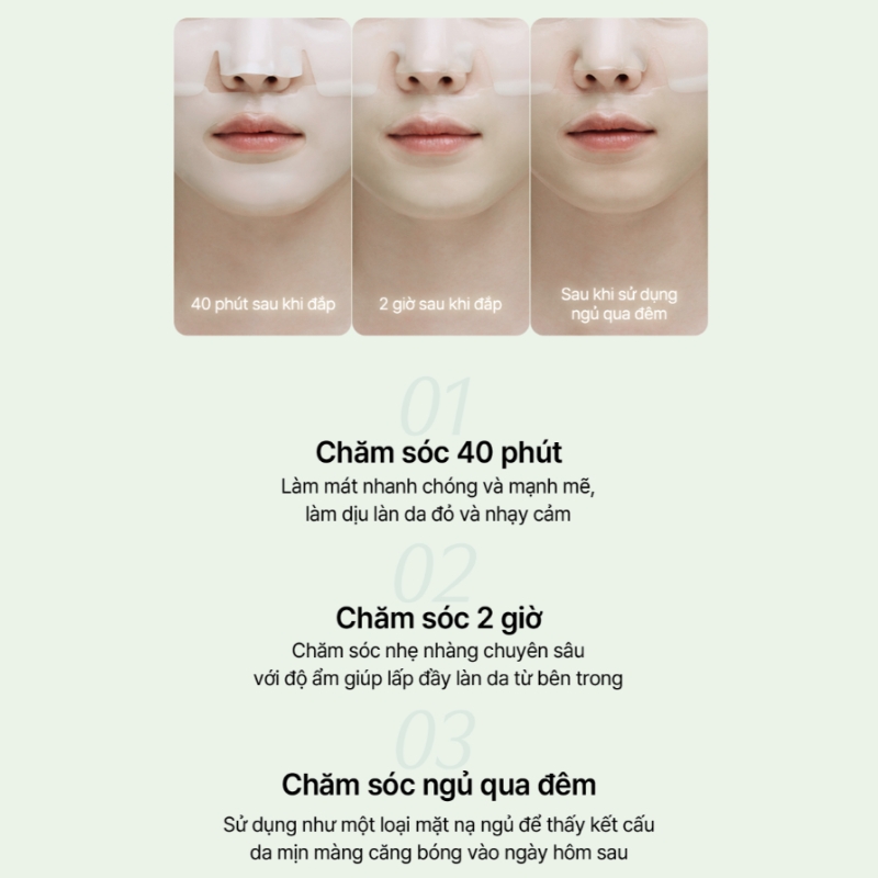 Mặt Nạ Thạch Làm Dịu Phục Hồi Da Luvum Calming Repair Cica Gel Mask 33g