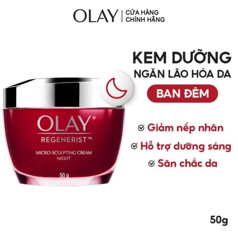 Kem Dưỡng Ngừa Lão Hóa Da Olay Regenerist Micro-Sculpting 50g