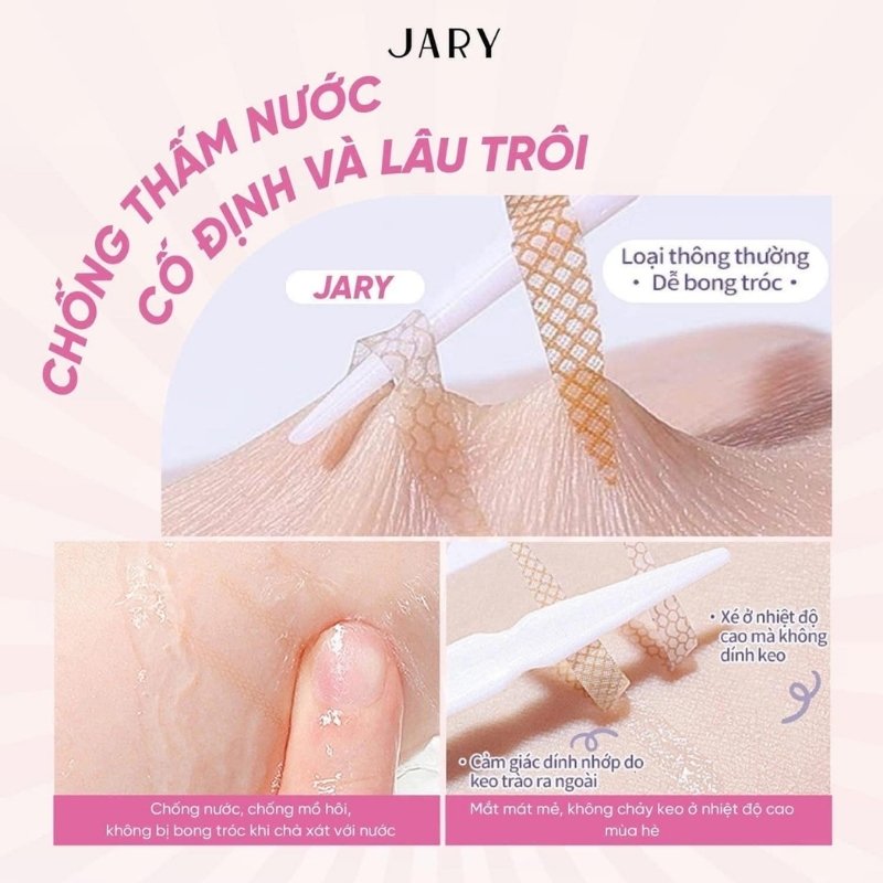 Miếng Dán Kích Mí Tàng Hình Jary Eyelid Tape 120 Miếng
