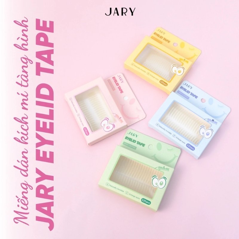 Miếng Dán Kích Mí Tàng Hình Jary Eyelid Tape 120 Miếng