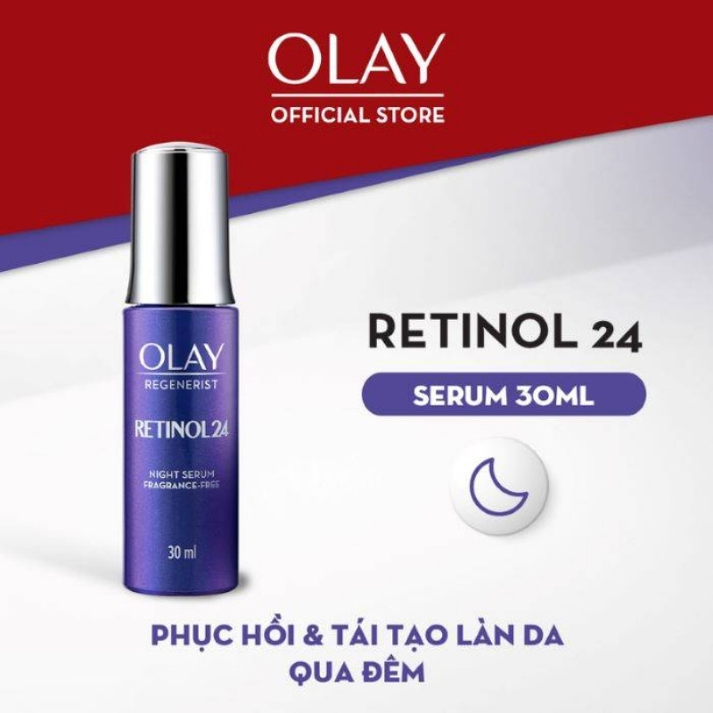 Tinh Chất Ngừa Lão Hoá Chiết Xuất Olay Retinol Regenerist Retinol 24 Night 30ml (Mẫu Mới)