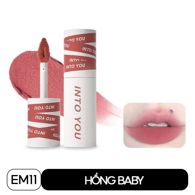 Son Kem + Má Hồng Into You Shero Super Matte Lip & Cheek Mud (Nhập Khẩu)
