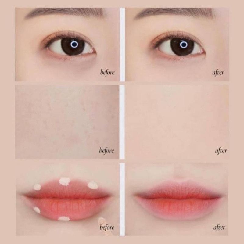 Kem Che Khuyết Điểm Thuần Chay Mỏng Nhẹ Dinto Wooncho Light-Veil Concealer 4,5g