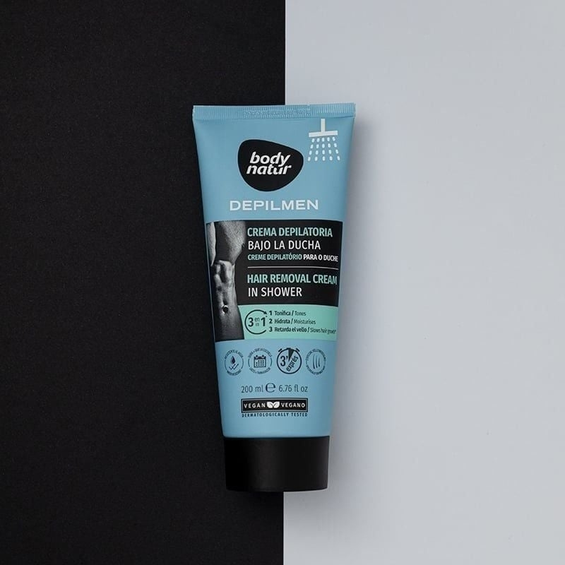 Kem Tẩy Lông Body Nam Natur Depilmen Hair Removal Cream In Shower 200ml (Dùng Khi Tắm)