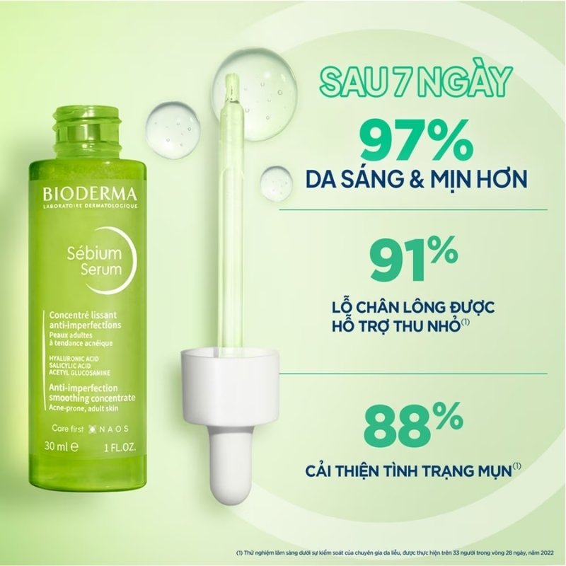 Serum Cho Da Dầu Và Da Mụn Bioderma Sébium 30ml