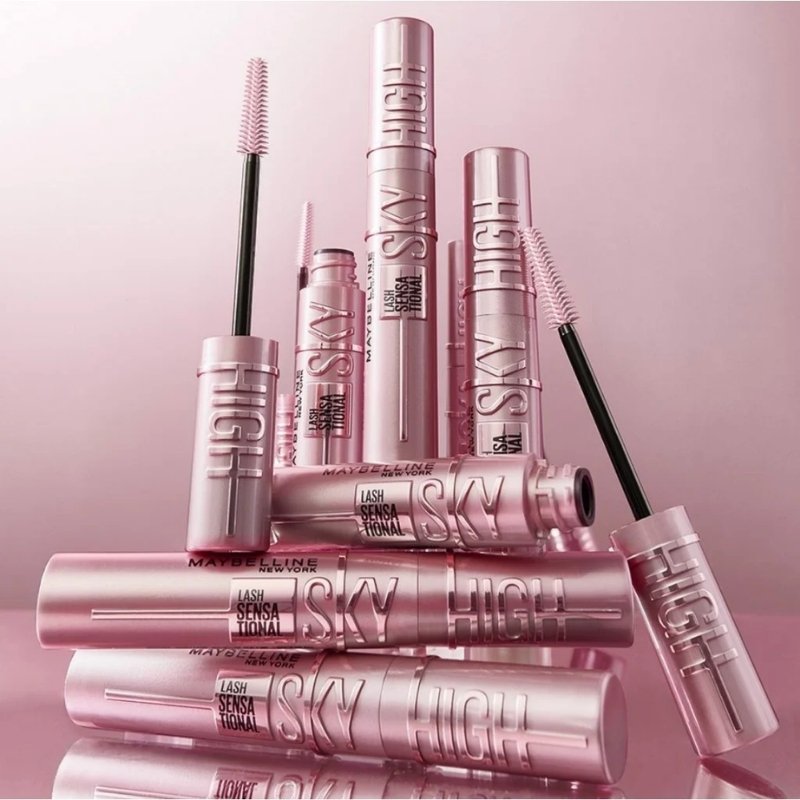 Mascara Maybelline Lash Sensational Sky High Waterproof - 802 Very Black (Mẫu Mới)