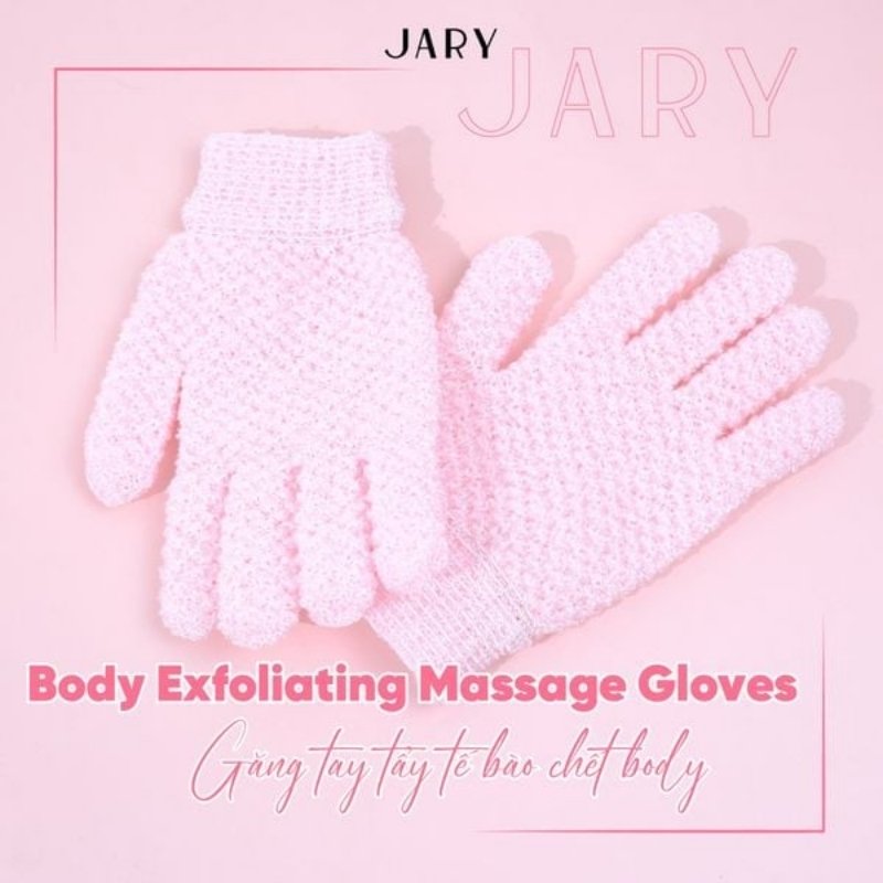 Găng Tay Tẩy Tế Bào Chết Jary Body Exfoliating Massage Gloves - 40D