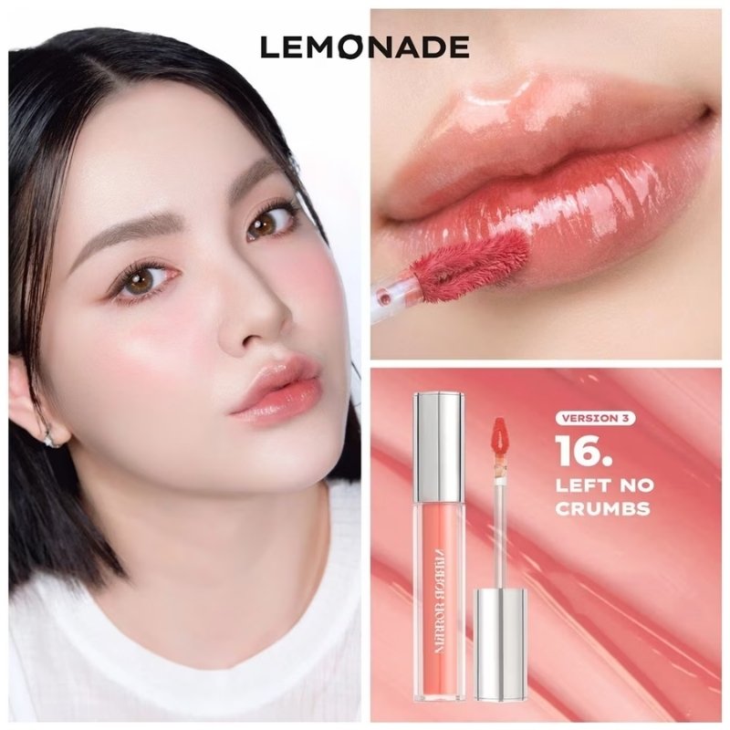 Son Kem Bóng Lemonade Mirror Mirror Water Tint 4g - 16 Left No Crumbs