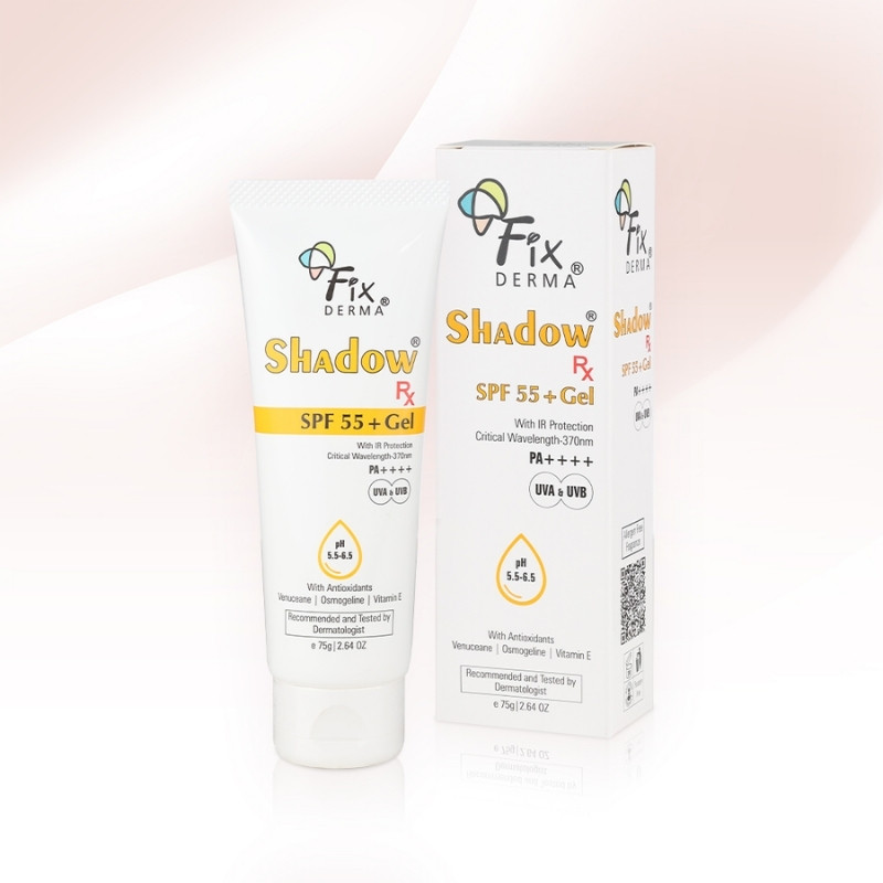 Kem Chống Nắng Fixderma Shadow RX SPF55+ Gel 75g
