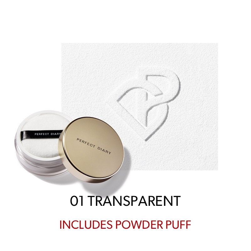 Phấn Phủ Dạng Bột Kiềm Dầu Perfect Diary Weightless Soft-Velvet Blurring Loose Powder 7g