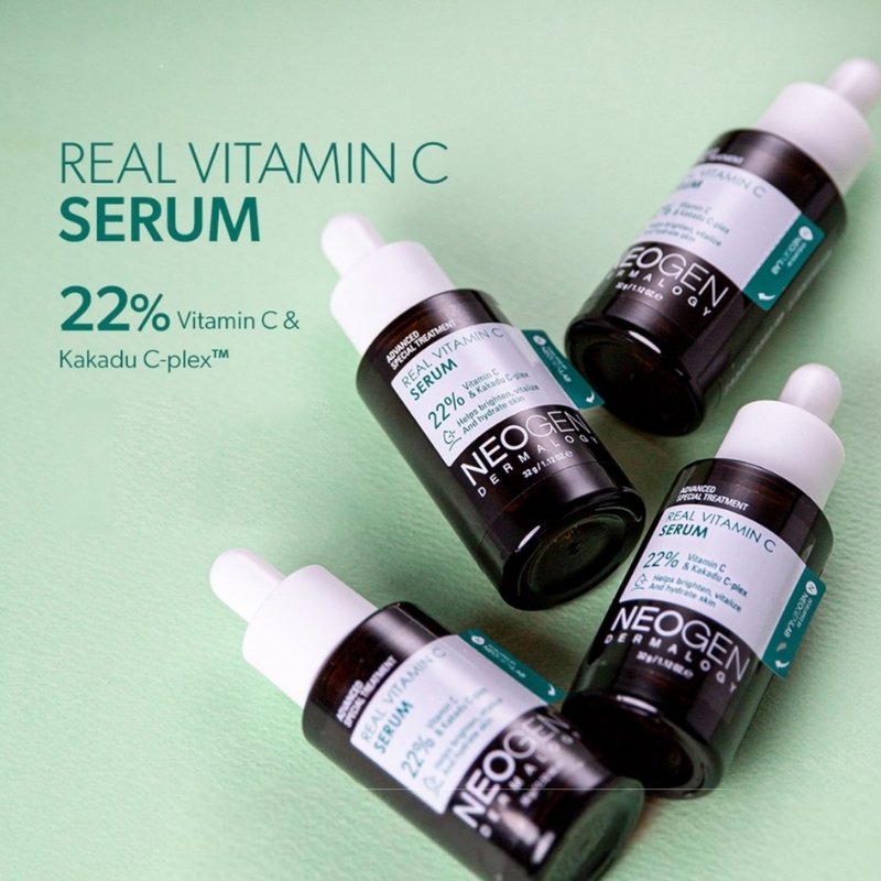 Serum Dưỡng Sáng Mờ Thâm Neogen Real Vitamin C Kakadu 22% 32g