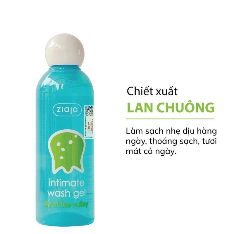Dung Dịch Vệ Sinh Phụ Nữ Ziaja Intimate Wash Gel 200ml - Lily Of The Valley