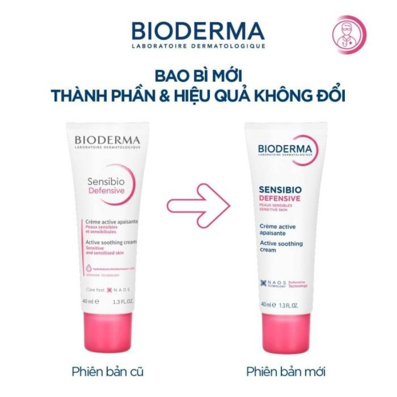 Kem Dưỡng Bioderma Cấp Ẩm Và Làm Dịu Cho Da Nhạy Cảm Sensibio Defensive 40ml (Nhập Khẩu)