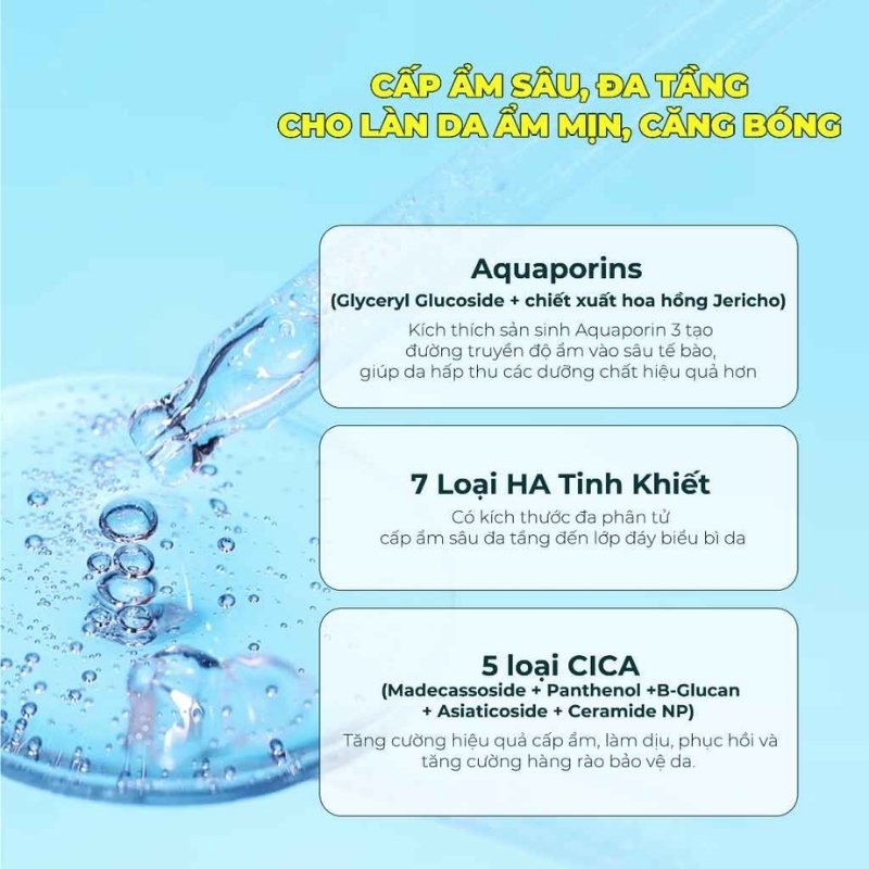 Tinh Chất Cấp Nước, Căng Bóng Da Tia'm Deep Hydration Glow 40ml