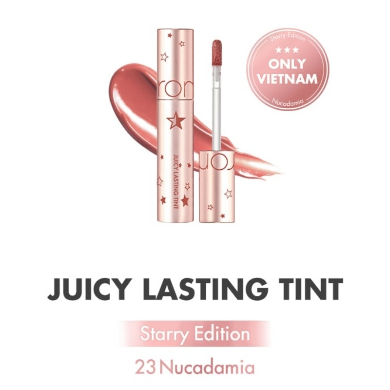Son Kem Lì Romand Juicy Lasting Tint 5.5g (Starry Edition) - 23 Nucadamia