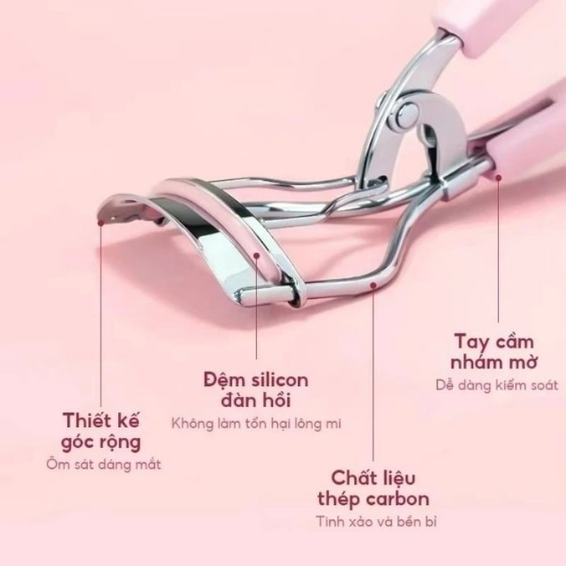 Kẹp Mi Giúp Làm Cong Mi Tự Nhiên Ukiss Thick Eyelash Doll Wide Angle Eyelash Curler