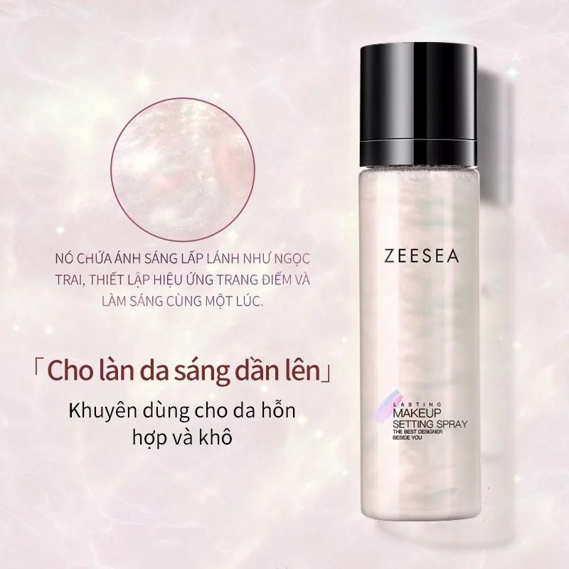 Xịt Khóa Nền Tạo Hiệu Ứng Căng Bóng Zeesea Lasting Makeup Setting Spray 100ml