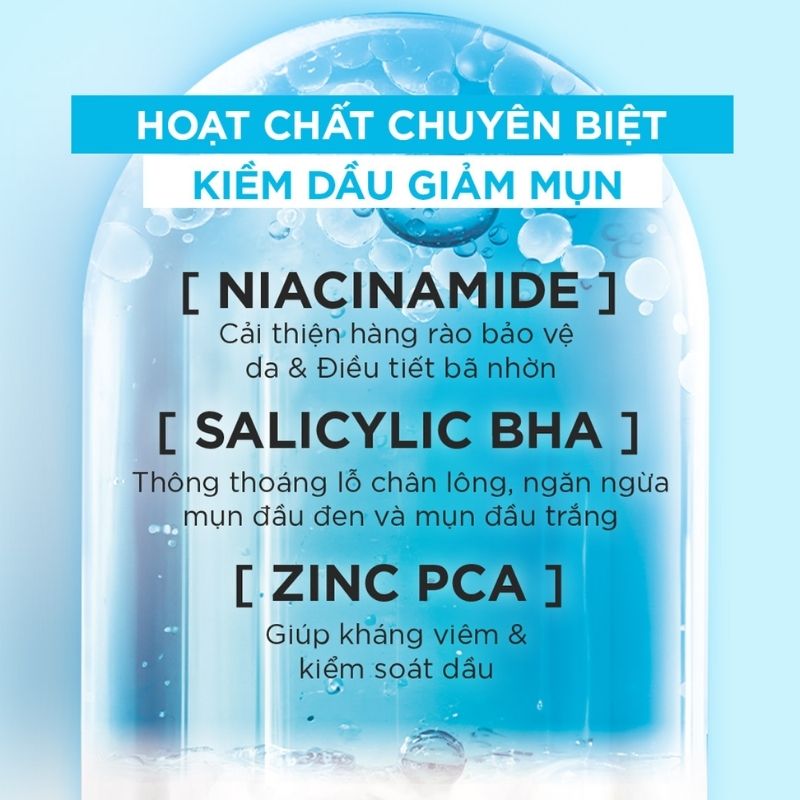 Kem Chống Nắng Garnier Super UV Anti - Acne Serum Sunscreen SPF 50+ 30ml