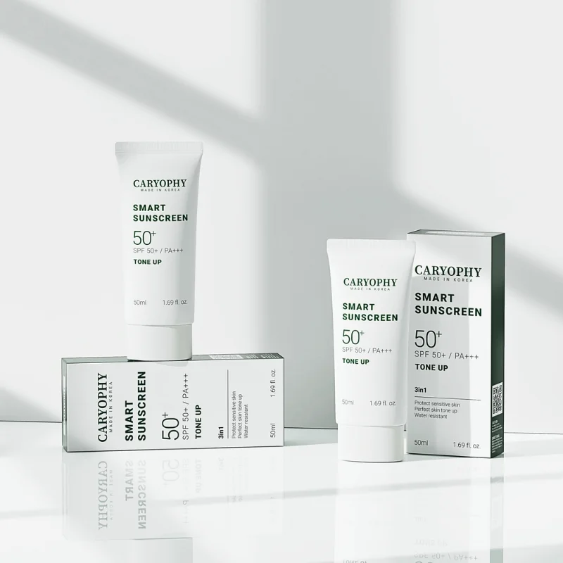 Kem Chống Nắng Caryophy Nâng Tông Smart Sunscreen Tone Up SPF50+/PA+++ 50ml