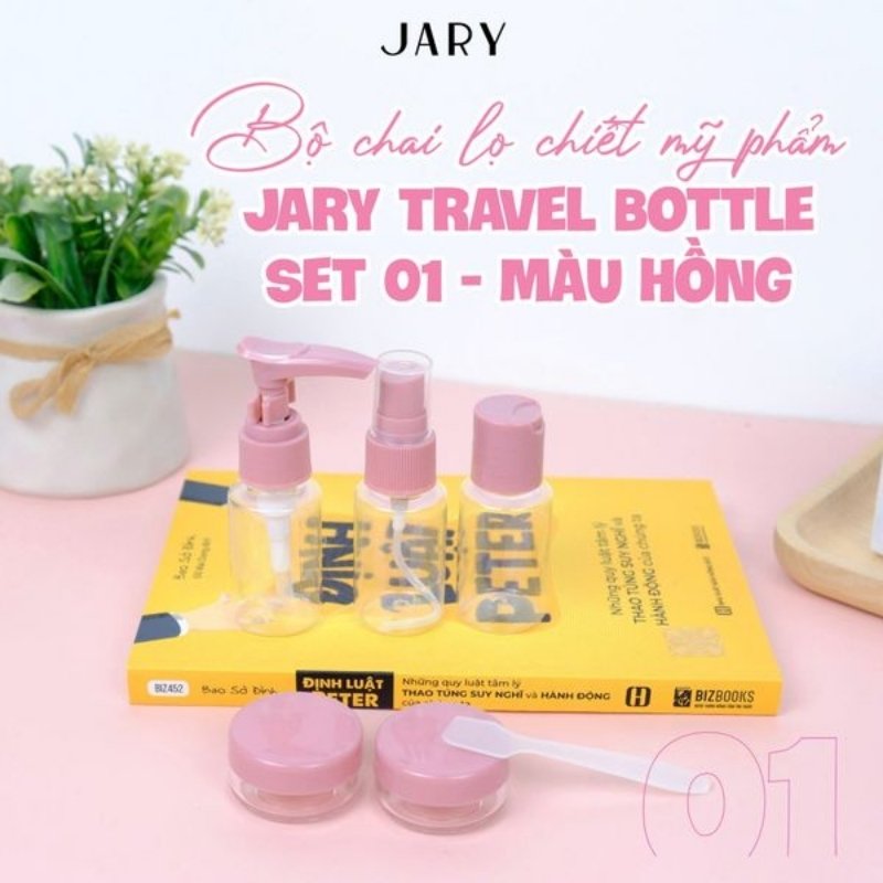 Set Bình Chiết Mỹ Phẩm Jary Travel Bottle Set