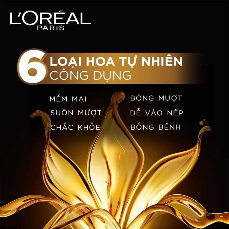 Dầu Gội Dưỡng Tóc Suôn Mượt Cao Cấp L'Oreal Paris Extraordinary Oil Smooth 440ml