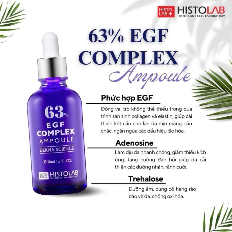 Tinh Chất Chống Lão Hóa Histolab 63% EGF Complex Ampoule 50ml