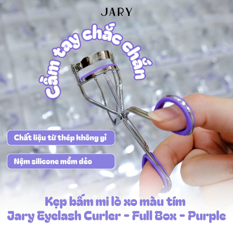 Bấm Mi Jary Eyelash Curler (Tím)
