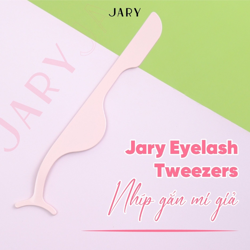 Nhíp Gắn Lông Mi Dài Bán Nguyệt Jary Eyelash Tweezers - T01