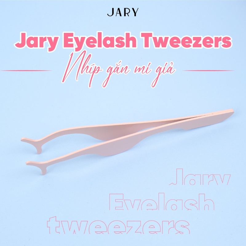 Nhíp Gắn Lông Mi Dài Bán Nguyệt Jary Eyelash Tweezers - T01