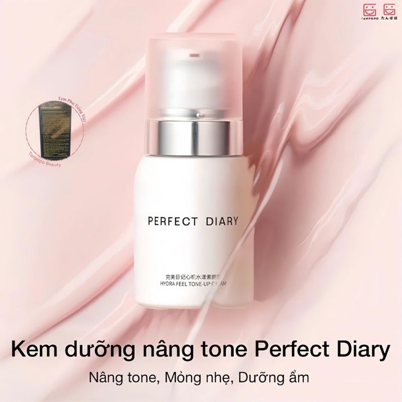 Kem Dưỡng Nâng Tông Perfect Diary Hydra Peel Tone Up Cream 40g