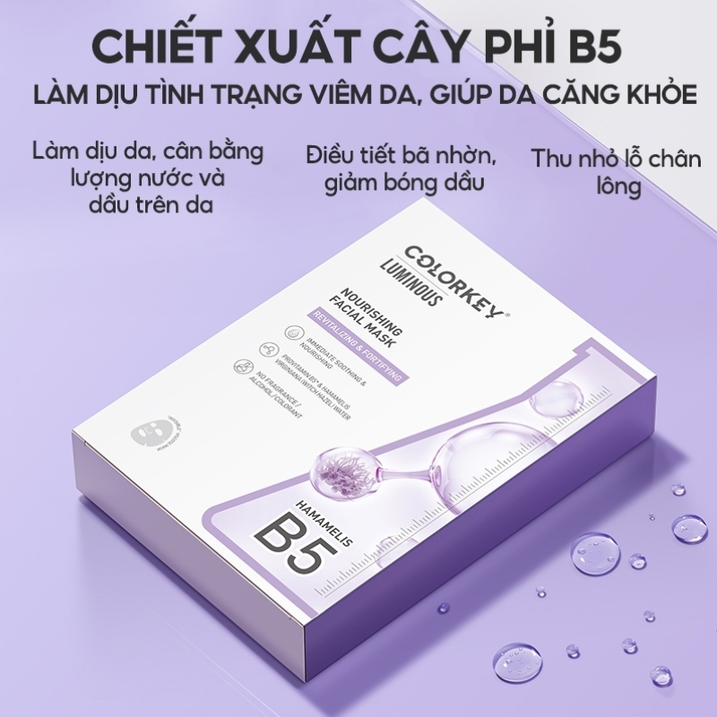 Mặt Nạ Dưỡng Ẩm Giảm Mụn Colorkey Luminous Nourishing 25ml
