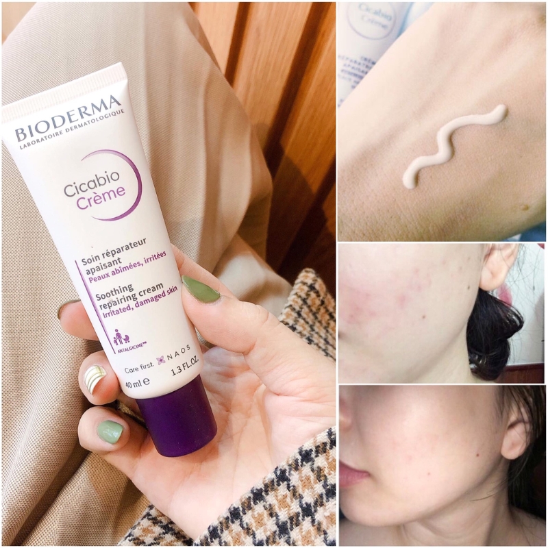 Kem Dưỡng Phục Hồi Da Bioderma Cicabio Creme (Nhập Khẩu)