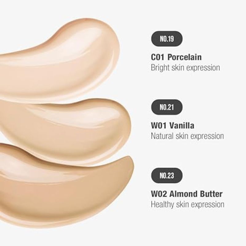 Kem Nền Tfit Signature Fit Cover Foundation 30g - W01 Vanilla