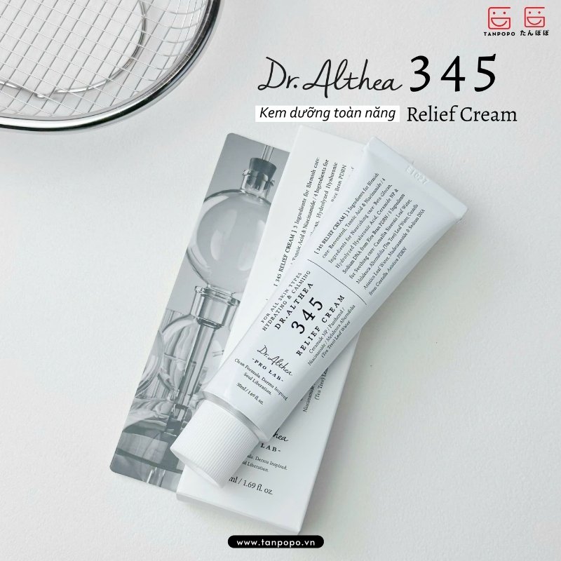 Kem Dưỡng Ẩm Phục Hồi Da Dr.Althea 345 Relief Cream 50ml