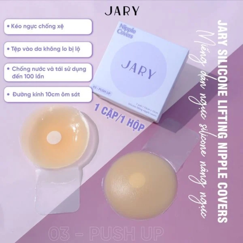 Miếng Dán Ngực Silicone Jary Nipple Covers