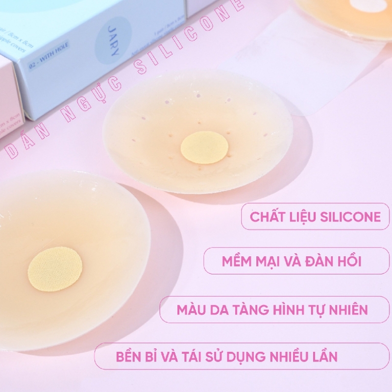 Miếng Dán Ngực Silicone Jary Nipple Covers