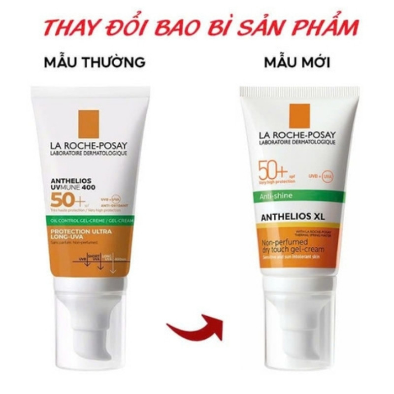 Kem Chống Nắng La Roche-Posay Kiểm Soát Dầu Anthelios 50+ Anti-shine - Vạch xanh 50ml [Không Hương Liệu] [Công Ty] [Mẫu Mới]