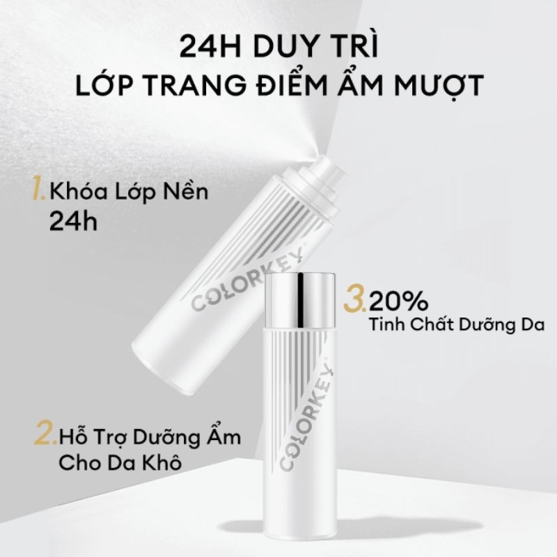 Xịt Khóa Nền Colorkey Brightening Dewy Makeup Setting Spray 100ml