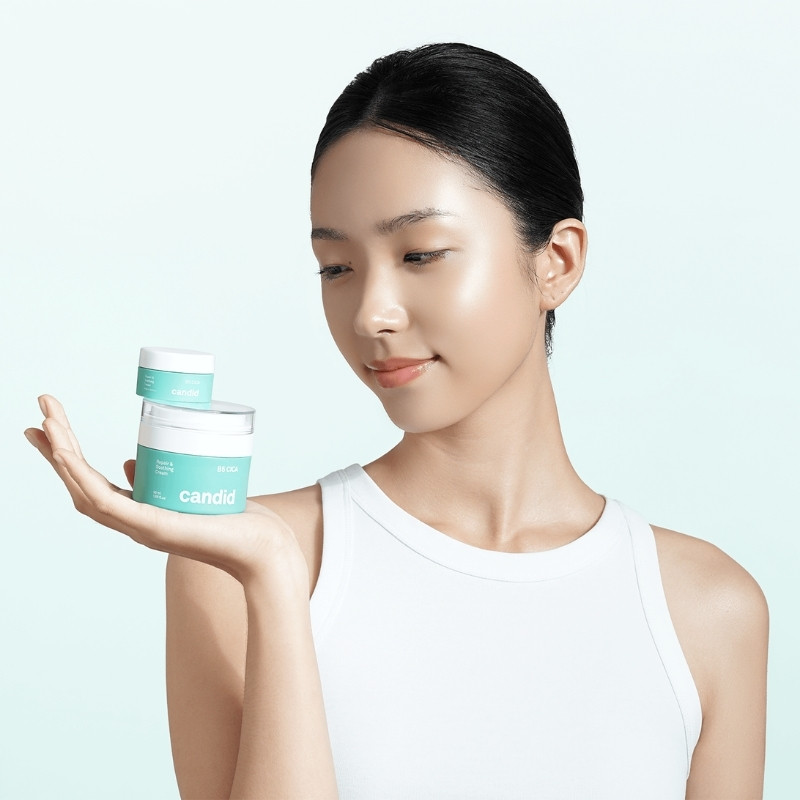 Kem Dưỡng Dưỡng Ẩm, Làm Dịu Da Candid B5 Cica Repair & Soothing Cream 10ml