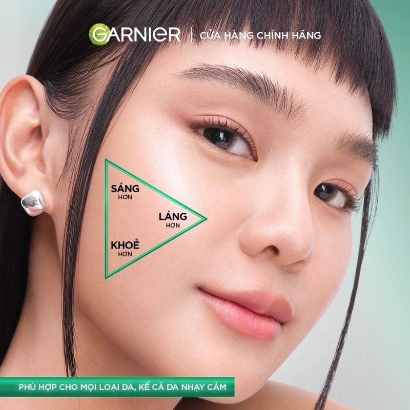 Tinh Chất Dưỡng Sáng Da Garnier Tri-Acid Renew Skin Renewal Concentrate 20ml