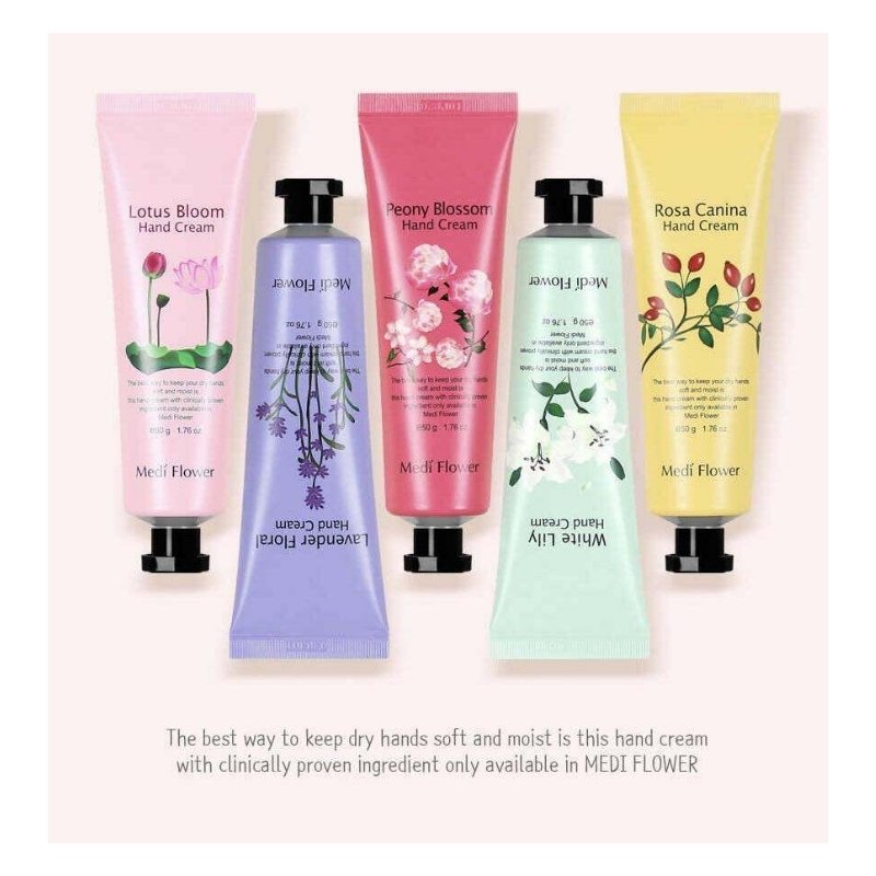 Kem Dưỡng Da Tay MediFlower The Secret Garden Hand Cream 50g