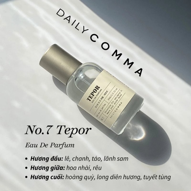 Nước Hoa Nữ Daily Comma Eau De Parfum 30ml