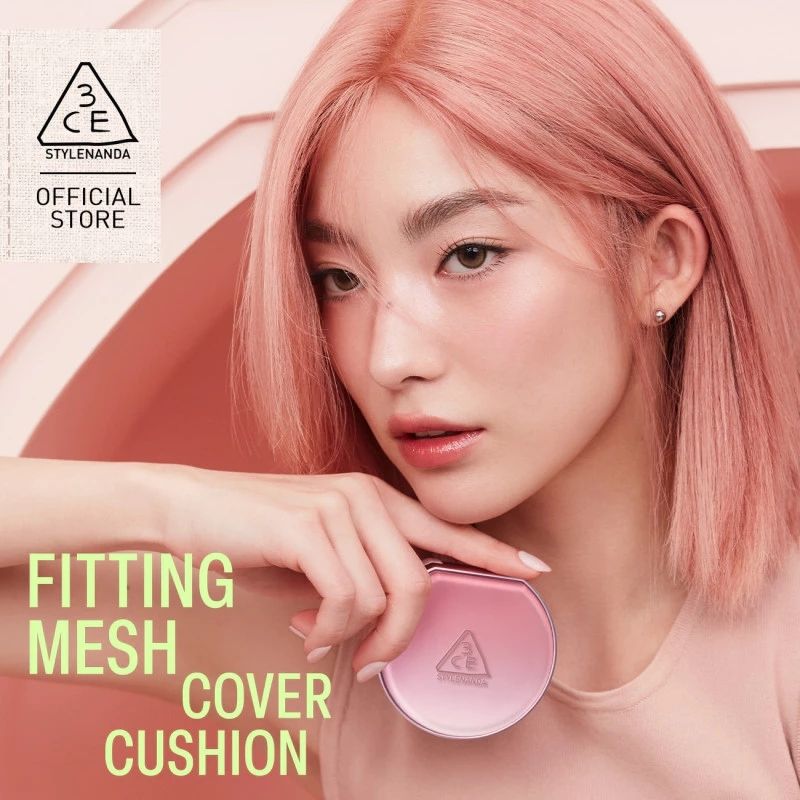 Phấn Nước Giúp Da Sáng Tự Nhiên 3CE Fitting Mesh Cover Cushion 11g