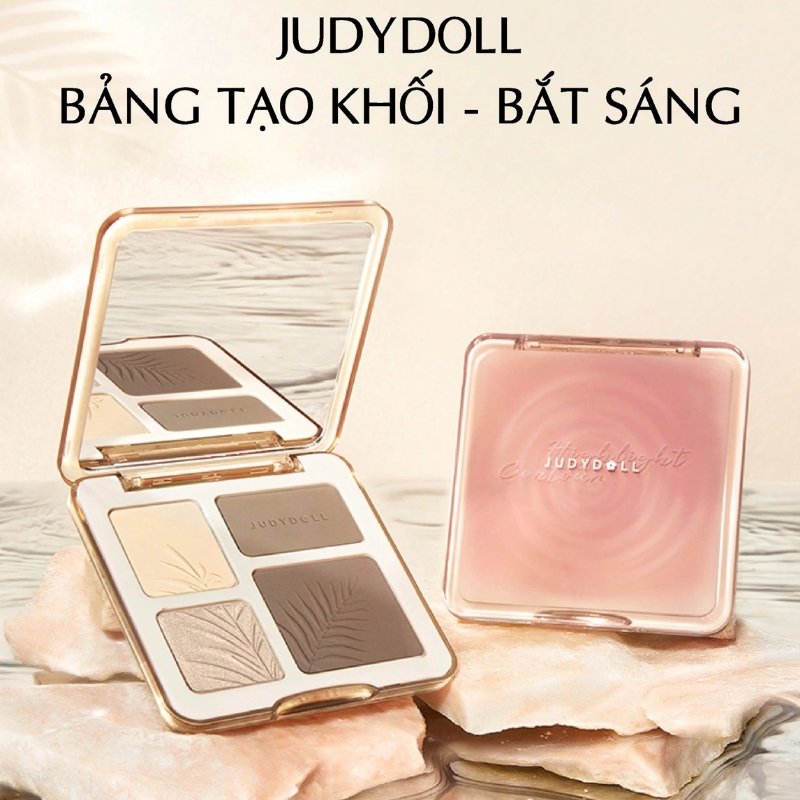 Phấn Bắt Sáng Và Tạo Khối Judydoll Highlight & Contour 9g (Mẫu Mới)
