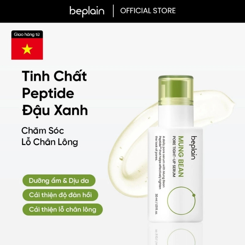Serum Beplain Mung Bean Pore Tight-Up Soothing 30ml