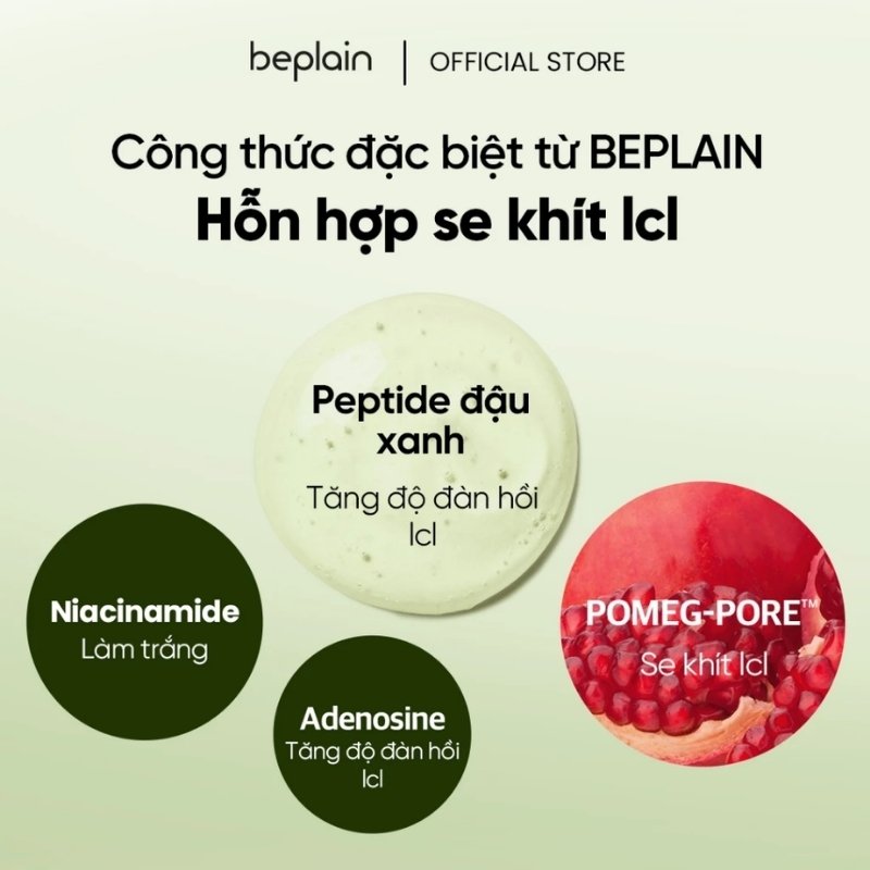 Serum Beplain Mung Bean Pore Tight-Up Soothing 30ml