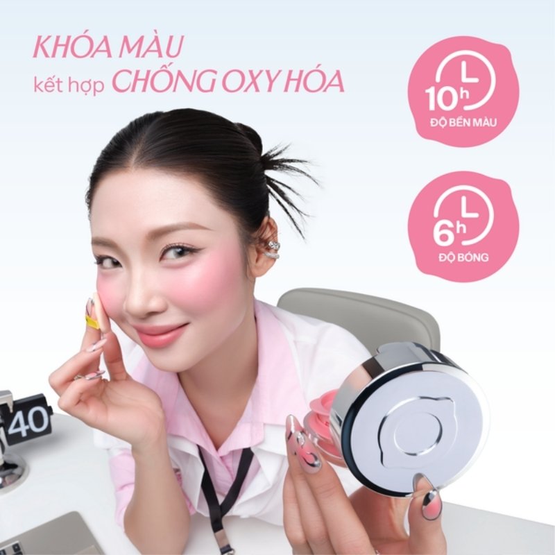 Phấn Má Lemonade Mirror Mirror Blush Cushion 8g (Mẫu Mới) - 03 Spacy