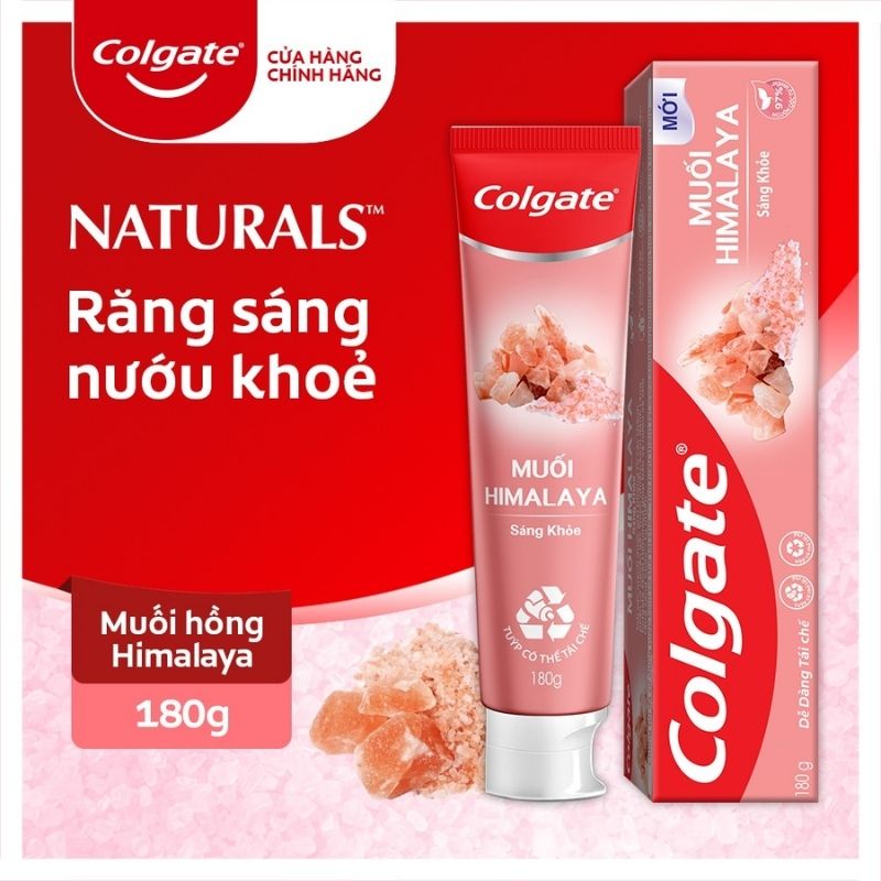 Kem Đánh Răng Colgate Muối Himalaya Sáng Khỏe 180g